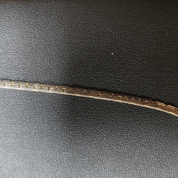 Gold Tone Chain Necklace - Picture 2 of 6